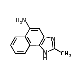 CAS#: 13727-97-4， 2-Methyl-1H-Naphtho[1,2-d]Imidazol-5-Amine