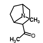 CAS#: 137270-33-8， 1-(8-Methyl-8-Azabicyclo[3.2.1]Oct-2-Yl)Ethanone