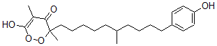 CAS#: 137319-23-4， 6-Hydroxy-3-[10-(4-Hydroxyphenyl)-6-Methyldecyl]-3,5-Dimethyldioxin-4-One
