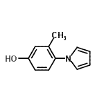 CAS#: 137352-74-0， 3-Methyl-4-(1H-Pyrrol-1-Yl)Phenol