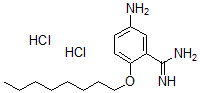 CAS#: 13736-88-4， 5-Amino-2-(octyloxy)benzamidine dihydrochloride
