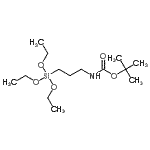 CAS#: 137376-38-6， 2-Methyl-2-Propanyl [3-(Triethoxysilyl)Propyl]Carbamate