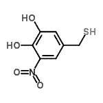 CAS#: 137444-26-9， 3-Nitro-5-(Sulfanylmethyl)-1,2-Benzenediol