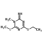 CAS#: 137450-91-0， 4-Ethoxy-1-Methyl-6-(Methylsulfanyl)-1,3,5-Triazin-2(1H)-Imine