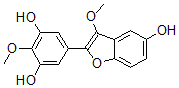 CAS#: 137476-72-3， 5-(5-Hydroxy-3-Methoxy-1-Benzofuran-2-Yl)-2-Methoxybenzene-1,3-Diol