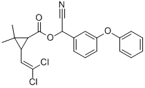 CAS#: 137497-61-1， [Cyano-[3-(Phenoxy)Phenyl]Methyl] 3-(2,2-Dichloroethenyl)-2,2-Dimethylcyclopropane-1-Carboxylate