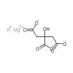 CAS#: 137590-34-2， Magnesium Potassium 2-Hydroxy-1,2,3-Propanetricarboxylate (1:1:1)