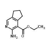 CAS#: 137676-51-8， Ethyl 3-Amino-6,7-Dihydro-5H-Cyclopenta[c]Pyridine-4-Carboxylate
