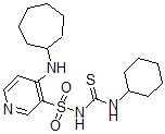 CAS#: 137783-15-4， 3-[4-(Cycloheptylamino)Pyridin-3-Yl]Sulfonyl-1-Cyclohexylthiourea