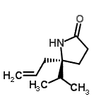 CAS#: 137869-77-3， (5R)-5-Allyl-5-Isopropyl-2-Pyrrolidinone