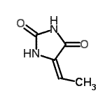 CAS#: 137920-50-4， (5E)-5-Ethylideneimidazolidine-2,4-Dione