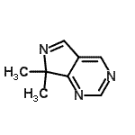 CAS#: 13797-06-3， 7,7-Dimethyl-7H-Pyrrolo[3,4-d]Pyrimidine