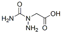 structure of CAS# 138-07-8, 2-[1-(Aminocarbonyl)Hydrazinyl]-Acetic Acid;2-(Amino-Carbamoyl-Amino)Acetic Acid;2-(Amino-Aminocarbonyl-Amino)Ethanoic Acid;(1-(Aminocarbonyl)Hydrazino)Acetic Acid
