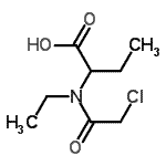 CAS#: 138062-78-9， 2-[(Chloroacetyl)(Ethyl)Amino]Butanoic Acid