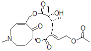 CAS#: 138079-62-6， [(2E)-2-[(1R,6R,7R,11Z)-7-Hydroxy-6,7,14-Trimethyl-3,8,17-Trioxo-2,9-Dioxa-14-Azabicyclo[9.5.1]Heptadec-11-En-4-Ylidene]Ethyl] Acetate