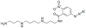CAS#: 138109-67-8， N-[3-[[4-[(3-Aminopropyl)Amino]Butyl]Amino]Propyl]-5-Azido-2-Nitro-Benzamide