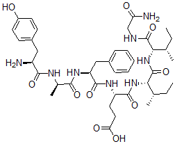 CAS#: 138166-93-5， L-Tyrosyl-D-alanyl-L-phenylalanyl-L-a-glutamyl-L-isoleucyl-L-isoleucyl-Glycinamide