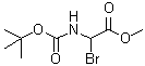 CAS#: 138219-39-3， Methyl 2-Bromo-2-(Tert-Butoxycarbonylamino)Acetate