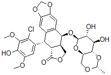 CAS#: 138261-30-0， 2'-Chloroetoposide
