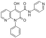 CAS#: 138304-91-3， 2-Hydroxy-4-Oxo-1-Phenyl-N-Pyridin-4-Yl-1,8-Naphthyridine-3-Carboxamide