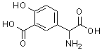 CAS#: 13861-03-5， 5-[Amino(Carboxy)Methyl]-2-Hydroxybenzoic Acid