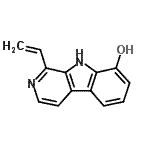 CAS#: 138683-69-9， 1-Vinyl-9H-beta-Carbolin-8-Ol