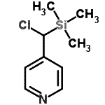 CAS#: 138761-52-1， 4-[Chloro(Trimethylsilyl)Methyl]Pyridine