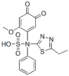 CAS#: 138833-52-0， N-(5-Ethyl-1,3,4-Thiadiazol-2-Yl)-4-[(6-Methoxy-3,4-Dioxo-1-Cyclohexa-1,5-Dienyl)Amino]Benzenesulfonamide