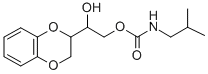 CAS#: 13887-57-5， 1-(1,4-Benzodioxan-2-Yl)-1,2-Ethanediol 2-Isobutylcarbamate