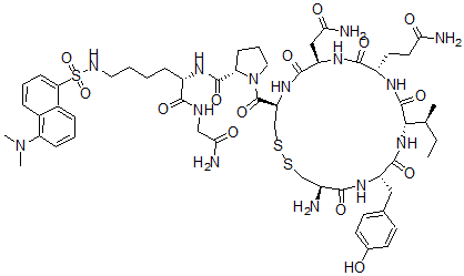 CAS#: 138915-83-0， Dansyllysyl(8)-vasotocin