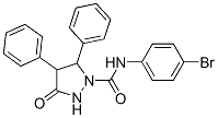 CAS#: 138932-35-1， N-(4-Bromophenyl)-3-Oxo-4,5-Di(Phenyl)Pyrazolidine-1-Carboxamide