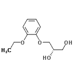CAS#: 139004-02-7， (2S)-3-(2-Ethoxyphenoxy)-1,2-Propanediol
