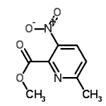 CAS#: 139004-85-6， Methyl 6-Methyl-3-Nitro-2-Pyridinecarboxylate