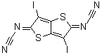 CAS#: 139041-04-6， (3,6-Diiodothieno[3,2-b]Thiene-2,5-Diylidene)Dicyanamide