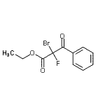 CAS 登录号：139101-23-8， 乙基2-溴-2-氟-3-氧代-3-苯丙酸酯