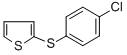 CAS#: 139120-68-6， 2-[(4-Chlorophenyl)Thio]-Thiophene