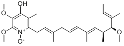 CAS#: 139182-76-6， 1-Hydroxy-2,3-Dimethoxy-6-[(2Z,5Z,7Z,9S,10S,11Z)-10-Methoxy-3,7,9,11-Tetramethyltrideca-2,5,7,11-Tetraenyl]-5-Methylpyridin-4-One