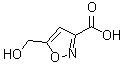 结构式 CAS# 139297-56-6, 5-(羟基甲基)-1,2-恶唑-3-羧酸
