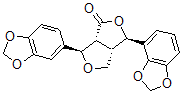 CAS#: 139402-21-4， (1R,3aS,4R,6aR)-4-(1,3-Benzodioxol-4-Yl)-1-(1,3-Benzodioxol-5-Yl)-3,3a,4,6a-Tetrahydro-1H-Furo[3,4-c]Furan-6-One