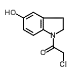 CAS#: 139607-68-4， 2-Chloro-1-(5-Hydroxy-2,3-Dihydro-1H-Indol-1-Yl)Ethanone