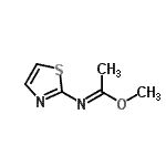 CAS#: 139648-00-3， Methyl (1E)-N-(1,3-Thiazol-2-Yl)Ethanimidate