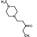 CAS#: 139674-07-0， 1-(4-Methyl-1-Piperazinyl)-3-Pentanone