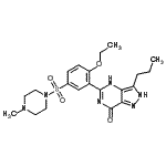 CAS#: 139755-95-6， 5-{2-Ethoxy-5-[(4-Methyl-1-Piperazinyl)Sulfonyl]Phenyl}-3-Propyl-1,6-Dihydro-7H-Pyrazolo[4,3-d]Pyrimidin-7-One