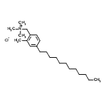 CAS#: 1399-80-0， (4-Dodecyl-2-Methylphenyl)-N,N,N-Trimethylmethanaminium Chloride