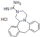 CAS#: 139995-66-7， 2-Carboxamidino-1,2,3,4,10,14b-hexahydrodibenzo(c.f.)pyranzino(1,2-a)azepine hydrochloride