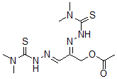 CAS#: 140158-63-0， [(2Z,3E)-2,3-Bis(Dimethylcarbamothioylhydrazinylidene)Propyl] Acetate