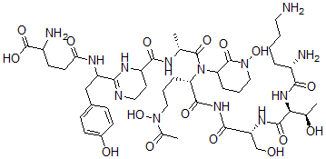 CAS#: 140198-04-5， Desferri-ferribactin