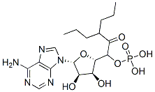 CAS#: 140233-88-1， [[(2R,3S,4R,5R)-5-(6-Aminopurin-9-Yl)-3,4-Dihydroxyoxolan-2-Yl]Methoxy-Hydroxyphosphoryl] 2-Propylpentanoate