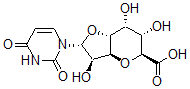 CAS#: 140447-96-7， (2R,3R,3aS,5S,6S,7R,7aR)-2-(2,4-Dioxopyrimidin-1-Yl)-3,6,7-Trihydroxy-3,3a,5,6,7,7a-Hexahydro-2H-Furo[5,4-e]Pyran-5-Carboxylic Acid