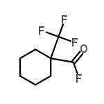 CAS#: 140451-78-1， 1-(Trifluoromethyl)Cyclohexanecarbonyl Fluoride